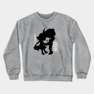 Courage: Two Gems That Are One Crewneck Sweatshirt